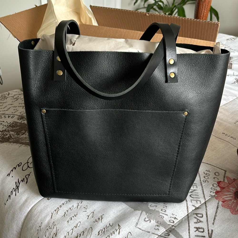 Portland Large leather Tote